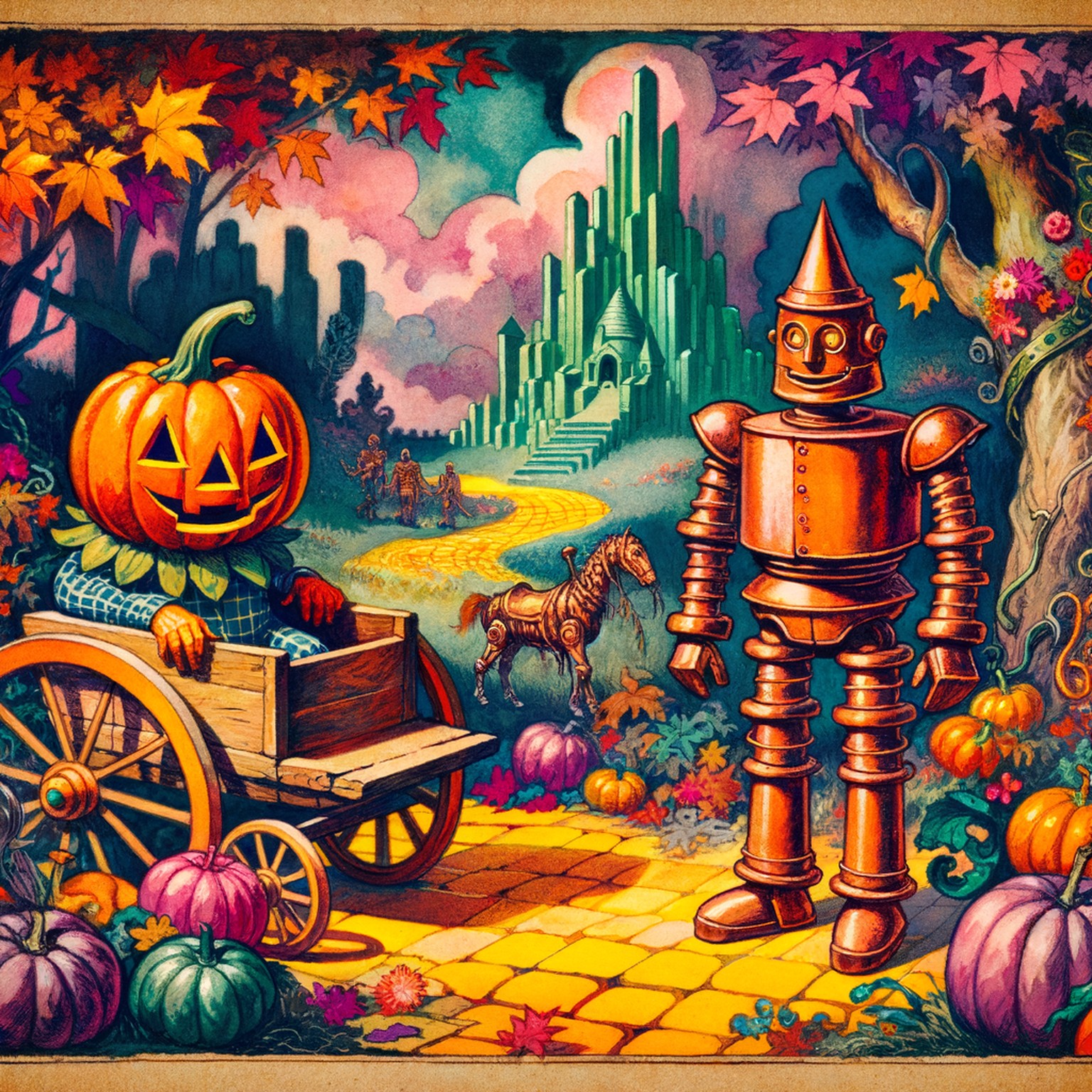 The Marvelous Land of Oz - In the Jackdaw’s Nest